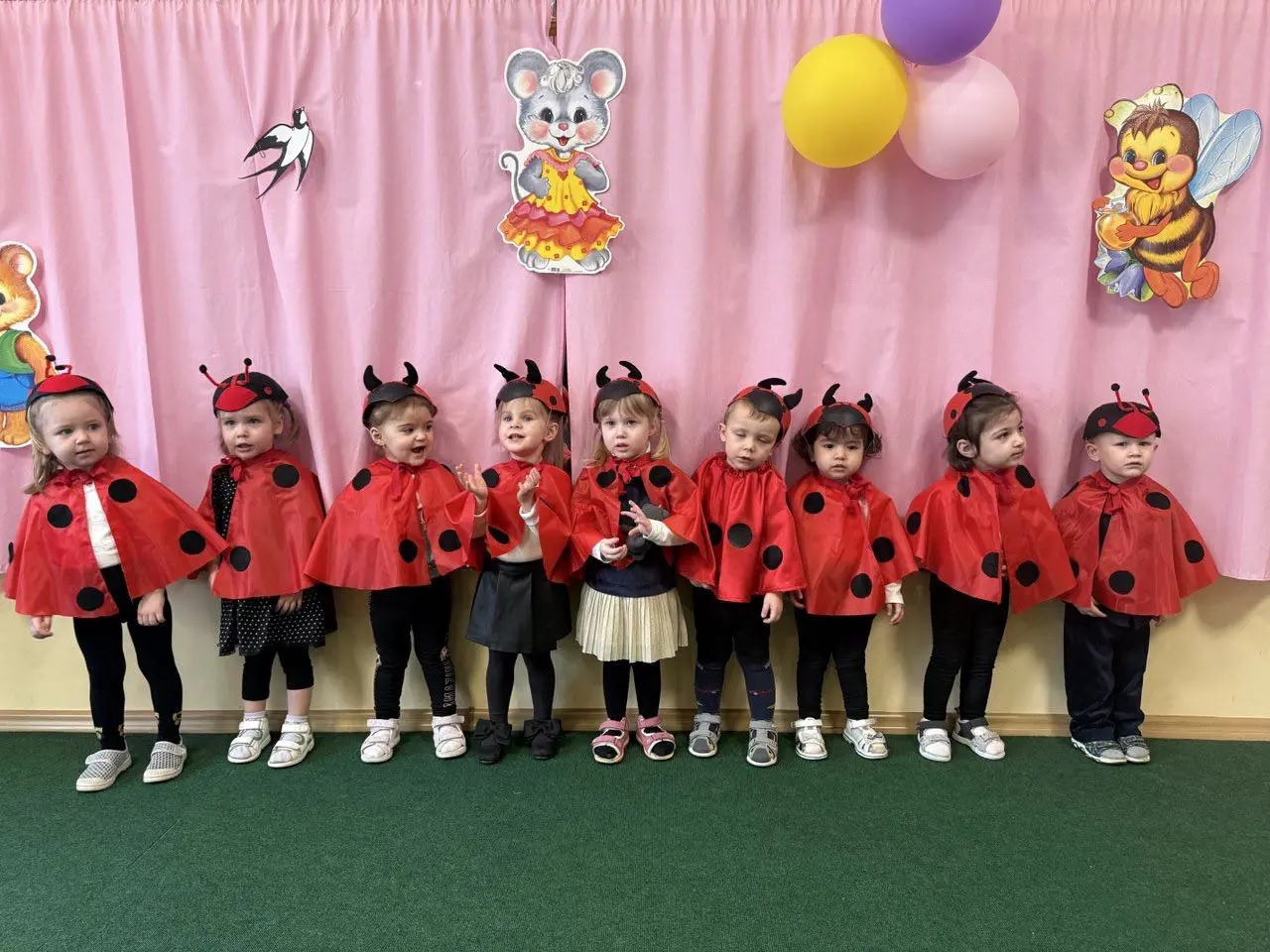 В группе №5 и №4 прошли утренники 